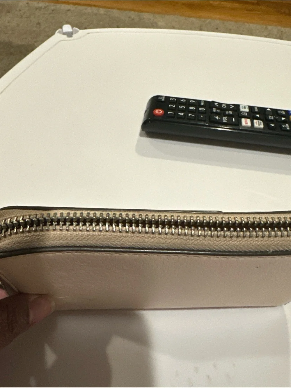 Marc By Marc Jacobs Pale Blush Leather Wristlet